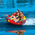WOW Watersports Go Bot 3 Person Towable Water Tube For Pool and Lake