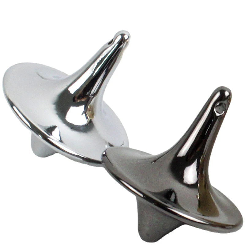 Metal Gyro Hot Movie Totem Silver Hand Spinning Top Fingertips Small C