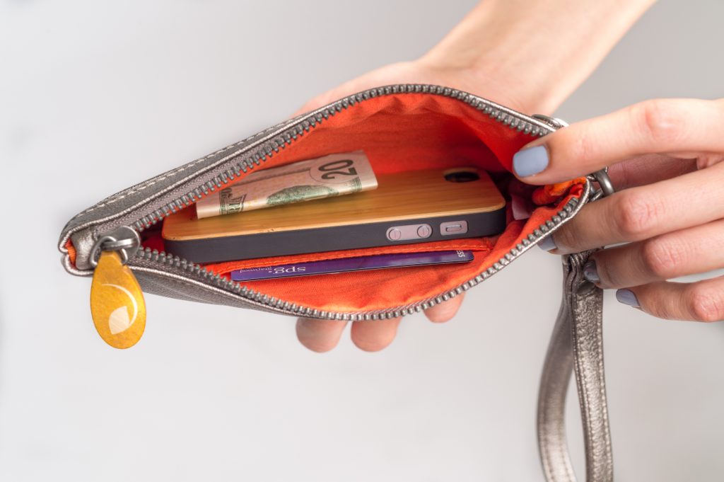 Brighton Wristlet - Coral