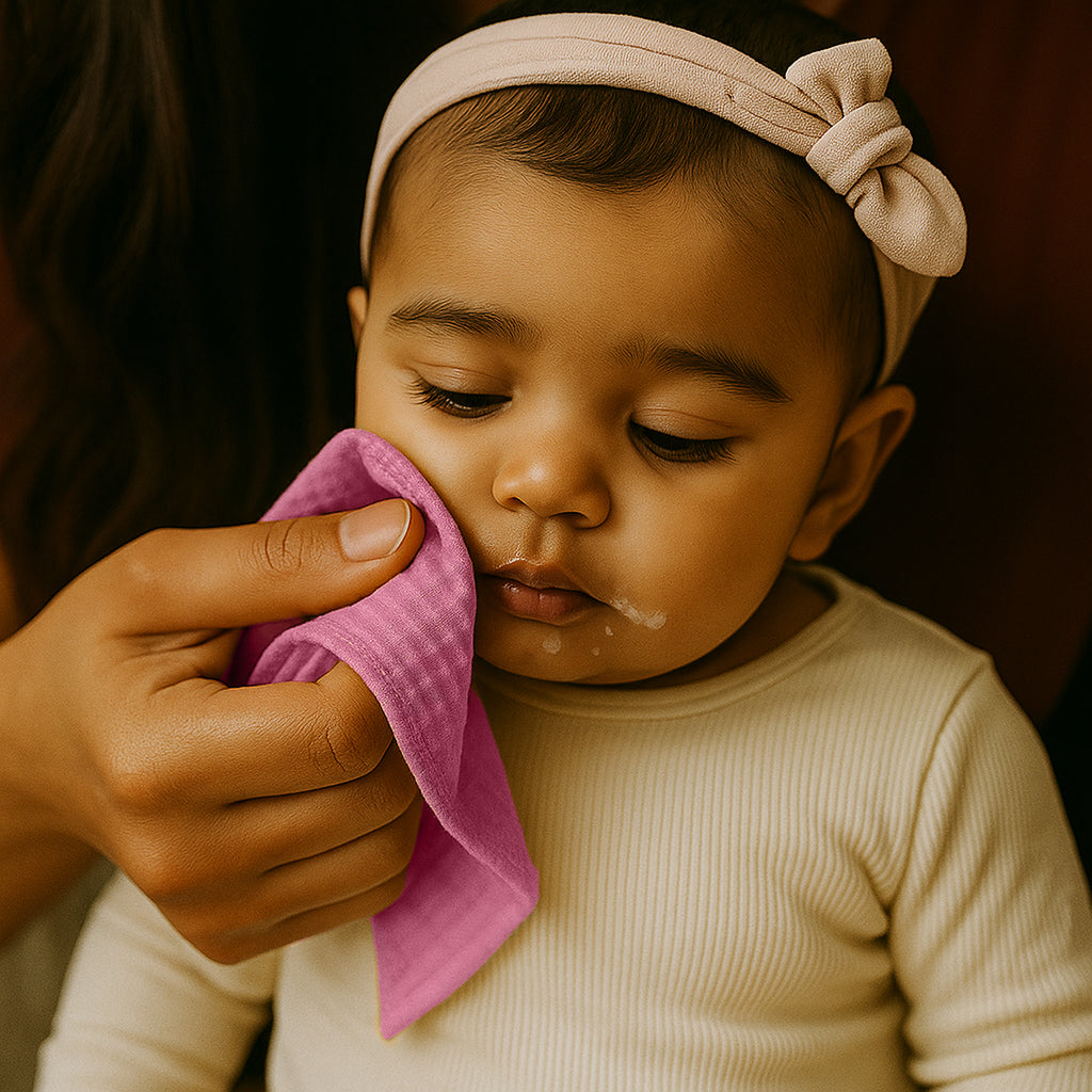 Organic Cotton Swaddles - Pink