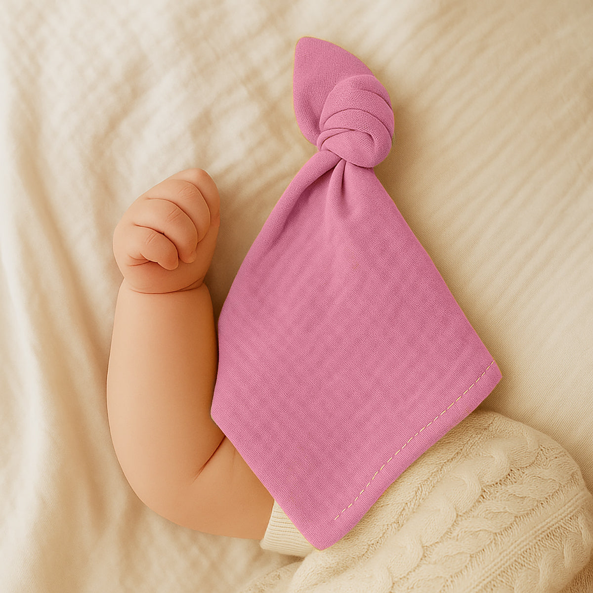 Organic Cotton Swaddles - Pink