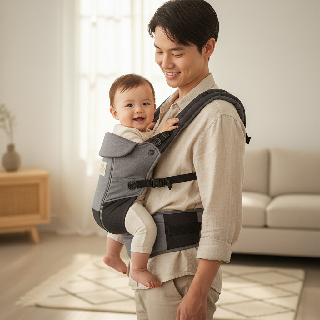 Ergonomic Baby Carrier lifestyle photo